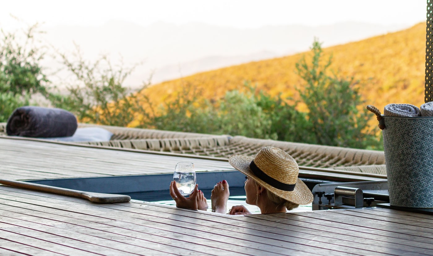 Melozhori Private Game Reserve Hot Tub