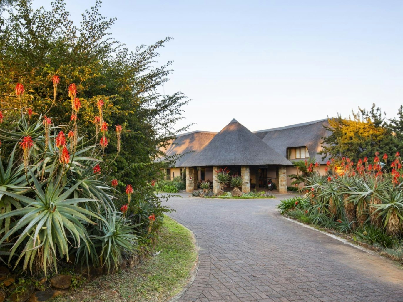 Montusi Mountain Lodge Entrance