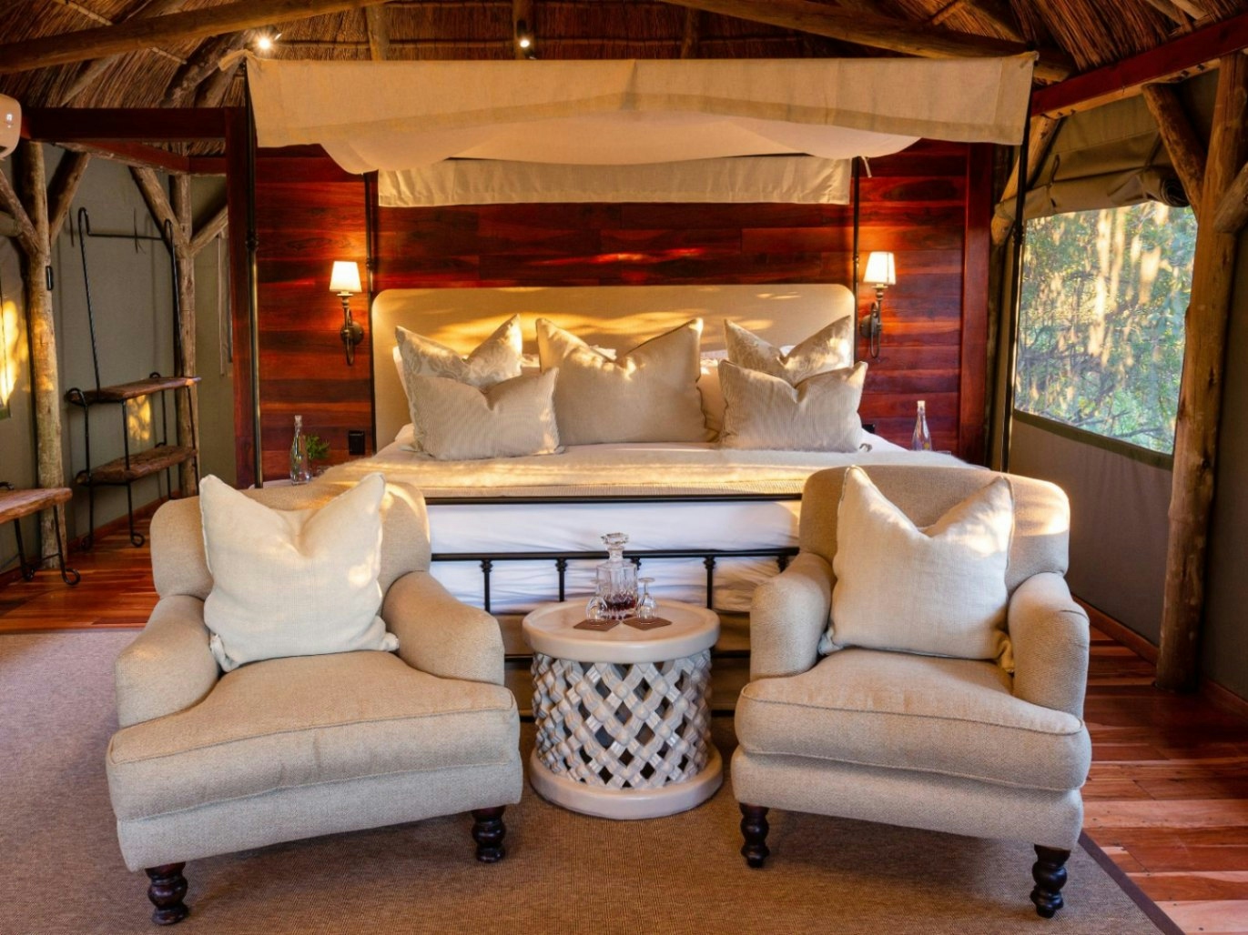 Lalibela Game Reserve Tree Tops Bedroom