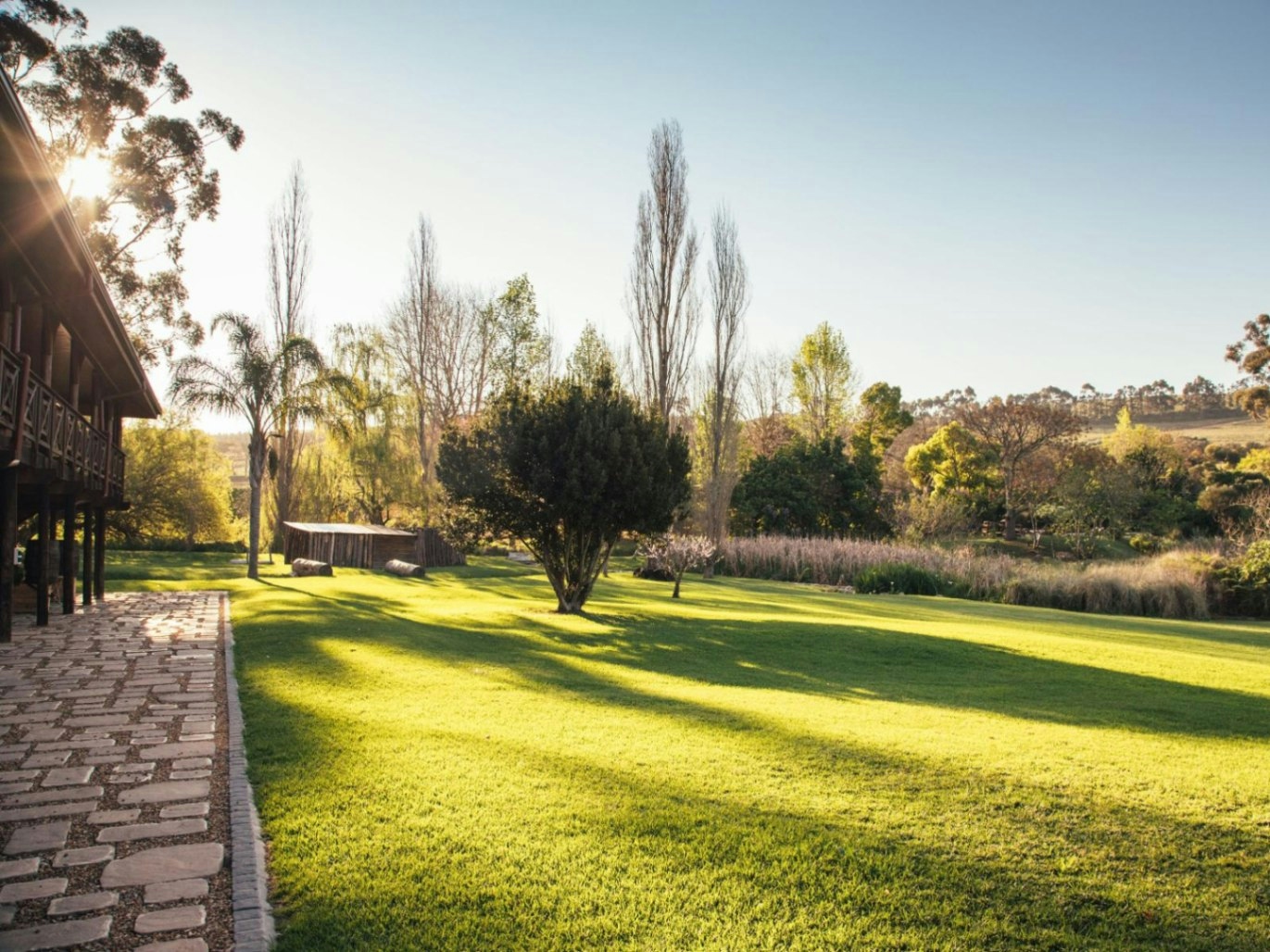 The Log Cabin Lodge Lawns