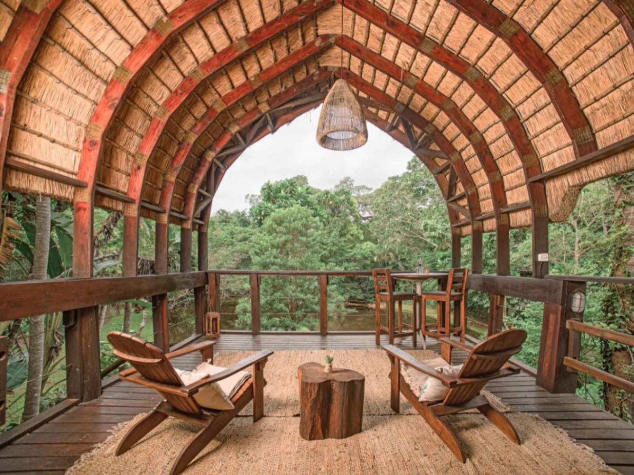 Serenity Mountain and Forest Lodge Patio