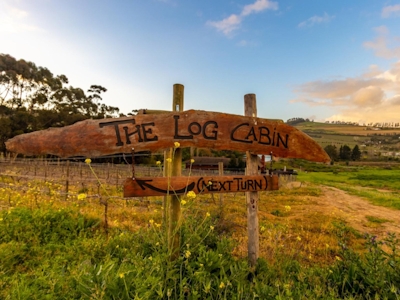 The Log Cabin Lodge Entrance