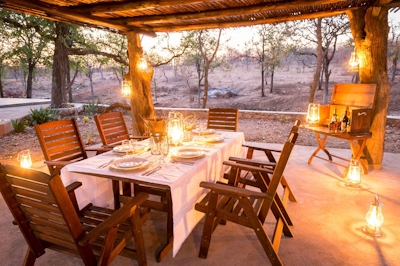 Chacma Bush Camp Dinner