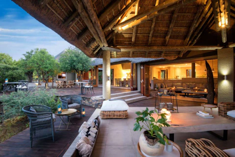 Lush Private Game Lodge Main Area