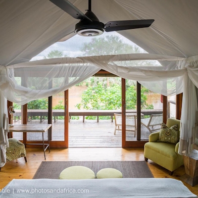 RETURN Africa Pafuri Tented Camp Suite Deck