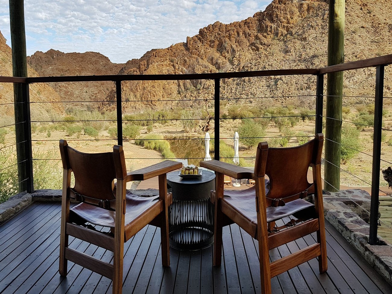 Tutwa Desert Lodge Private Suite Deck