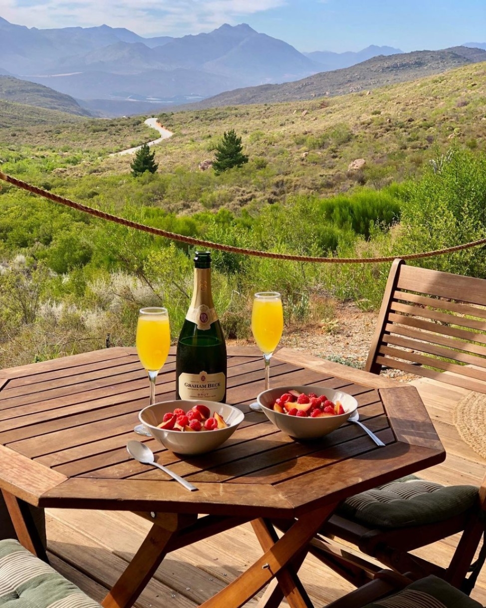 Leopard Valley Eco Retreat Breakfast Views