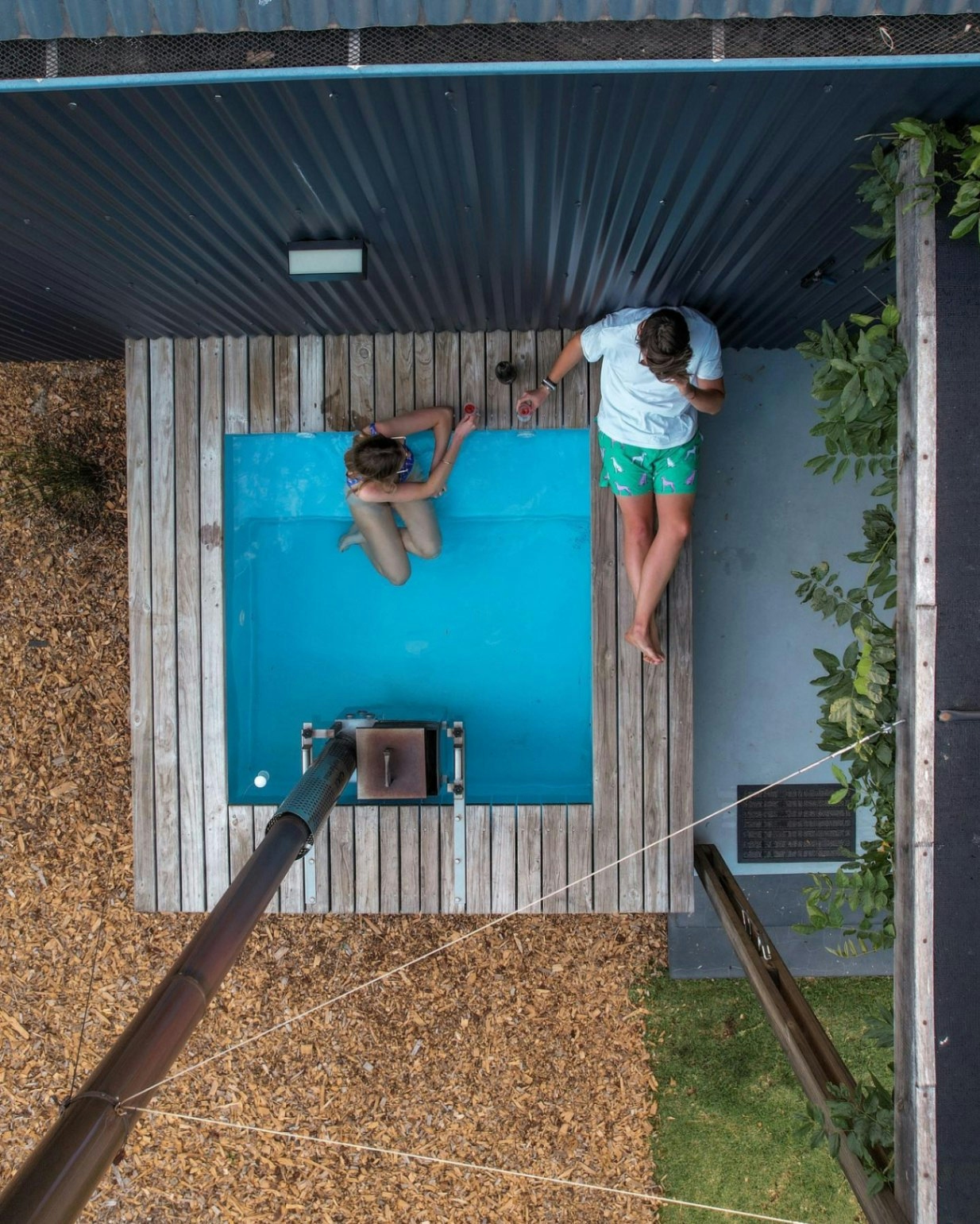 Gîte Aerial View