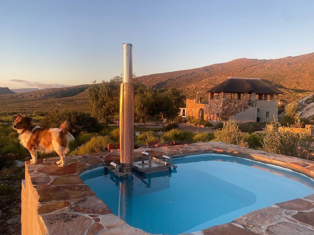 Tierkloof Mountain Cottages Hot Tub
