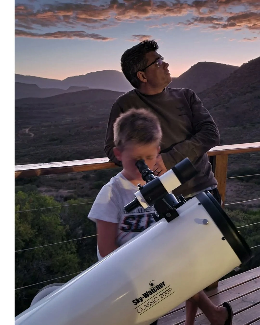 Stargazing Using A Telescope