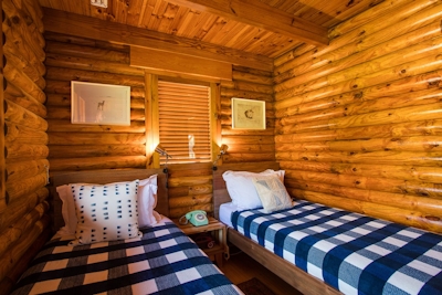 Tulbagh Mountain Cabin Twin Bedroom