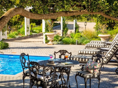 Lalibela Game Reserve Mills Manor Pool Patio