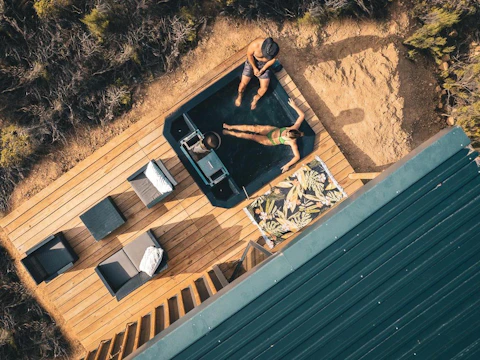 Springsteen Cabins Tulbagh Deck