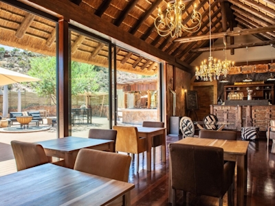 Mont Eco Game Reserve Dining Area