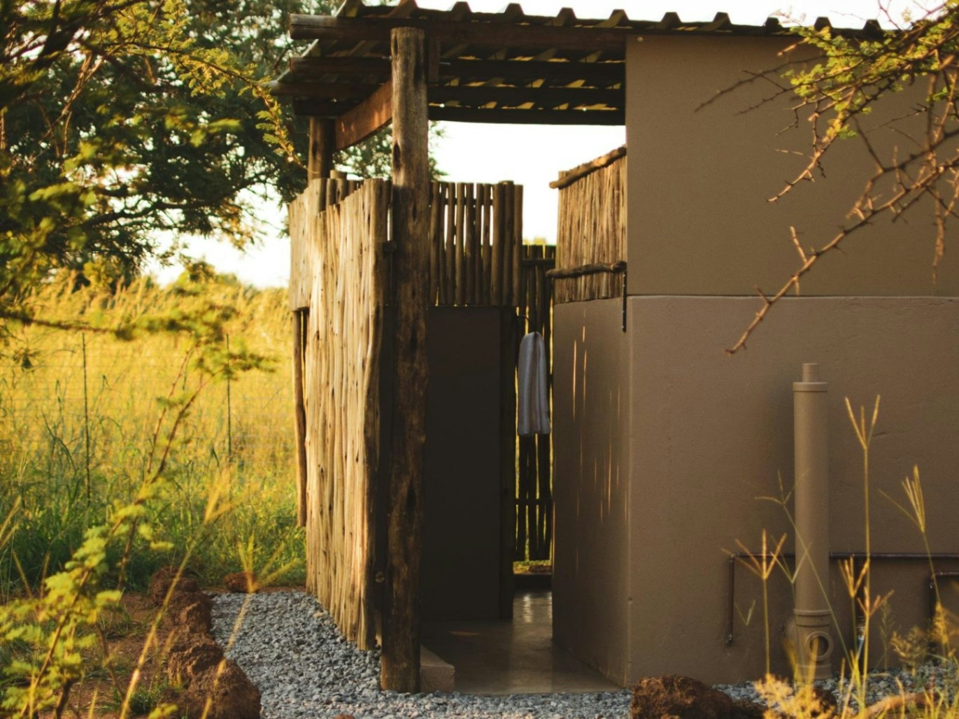  The Leadwood Safari Company Outdoor Shower