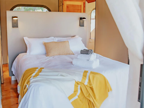 Ontevreden Farm Glamping Tent Bedroom