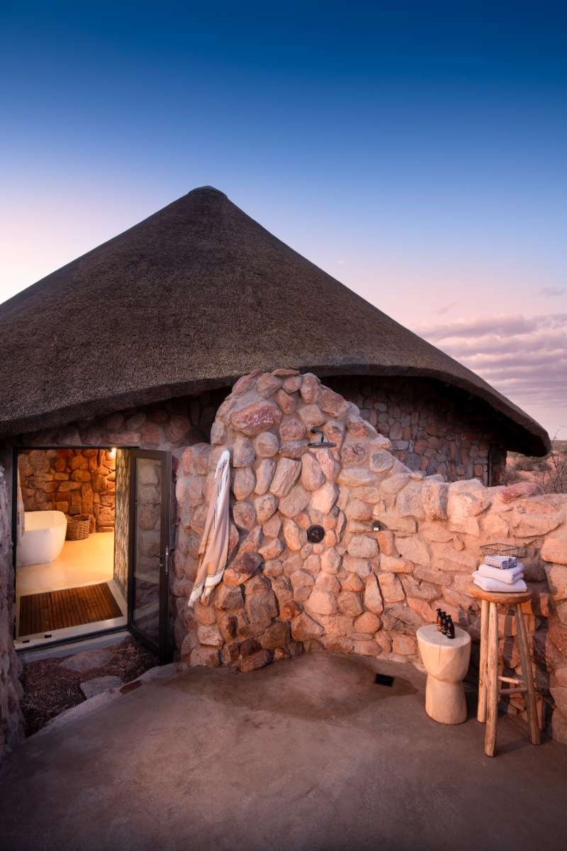 Tswalu Motse Camp Outdoor Shower