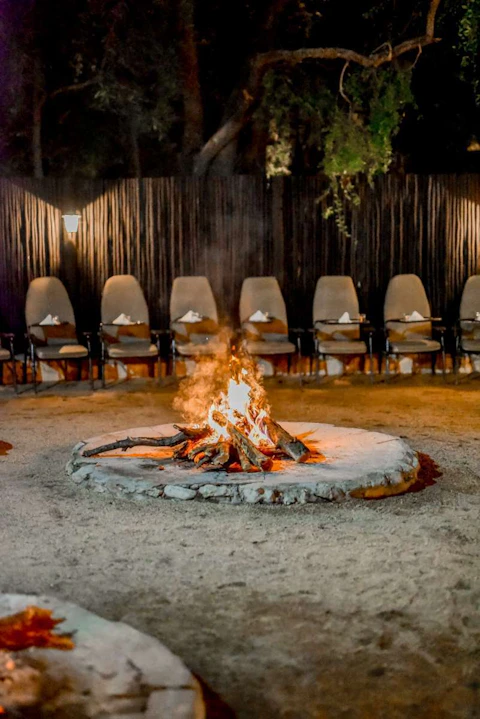 Moditlo River Lodge Firepit