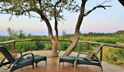 Motswiri Private Safari Lodge Deck