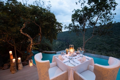 Clifftop Exclusive Safari Hideaway Romantic