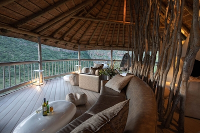 Clifftop Exclusive Safari Hideaway Patio