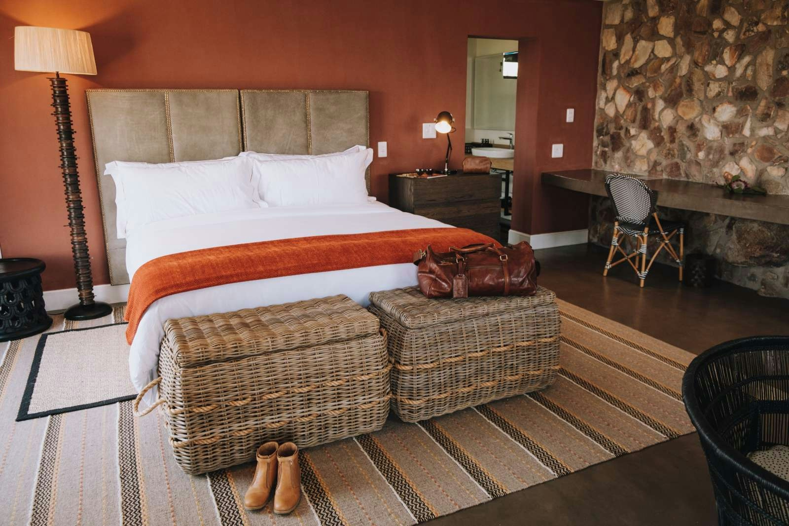 Babanango Game Reserve Zulu Rock Lodge Bedroom