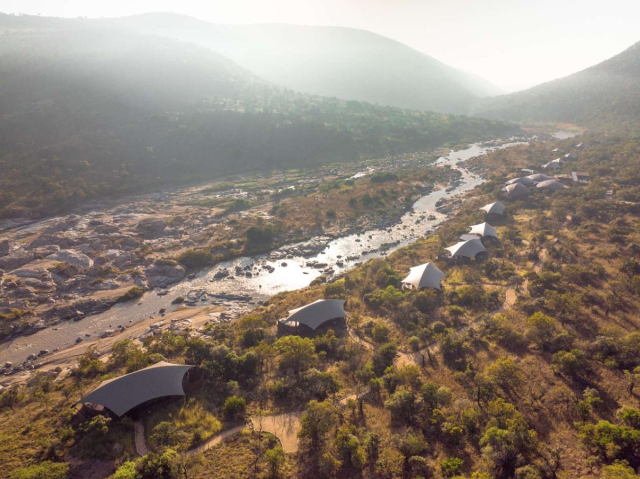 Babanango Madwaleni River Lodge Setting