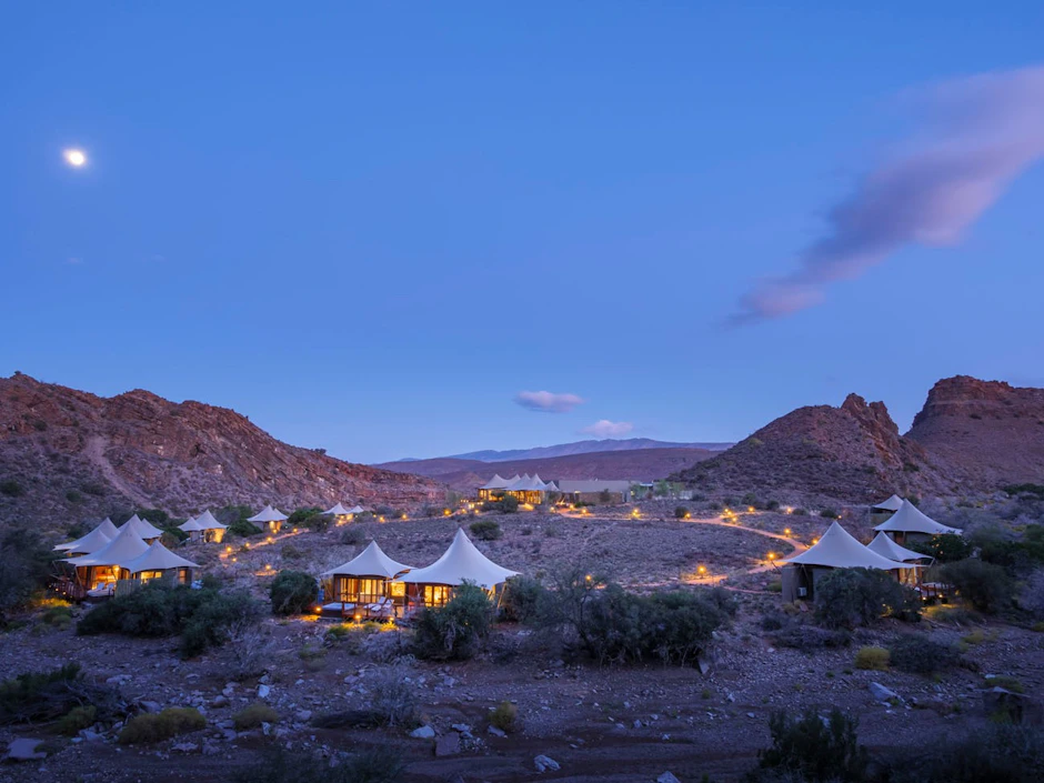 Dwyka Tented Lodge at Sanbona Wildlife Reserve