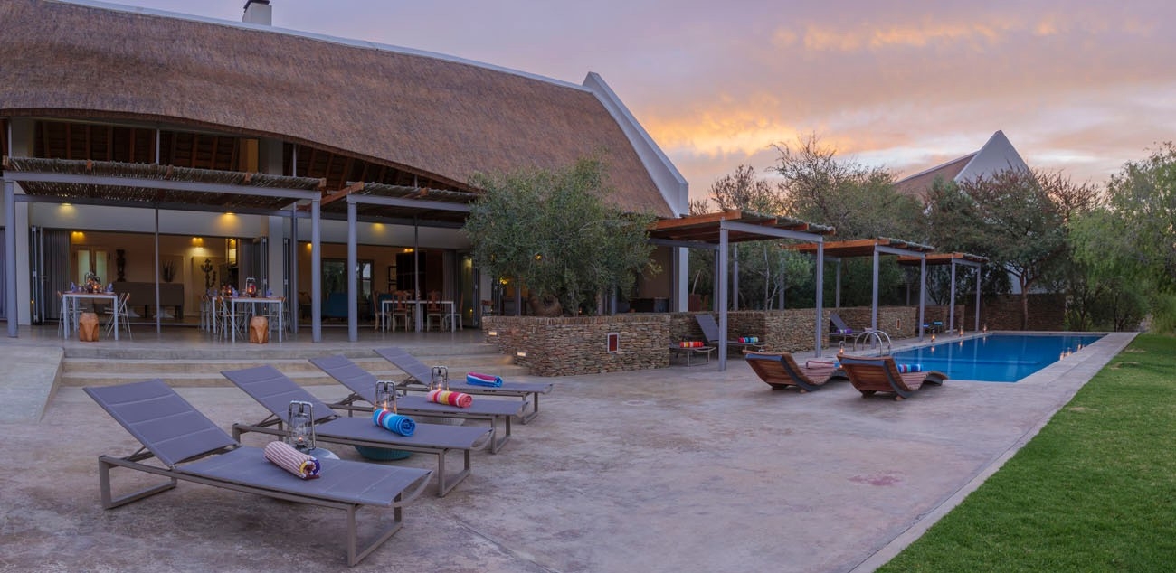 Gondwana Family Lodge at Sanbona Wildlife Reserve Pool Deck