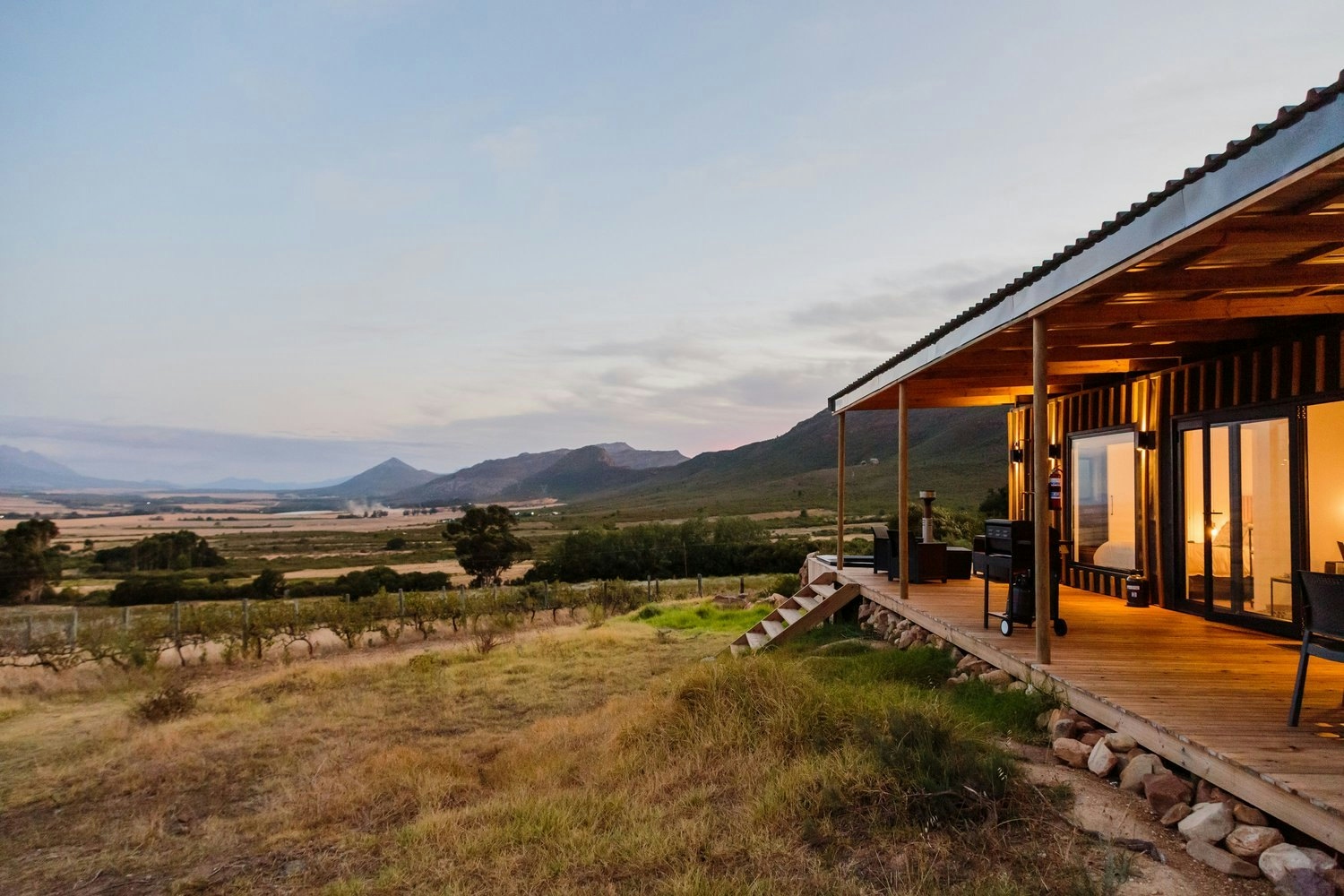 Springsteen Cabins Tulbagh Setting