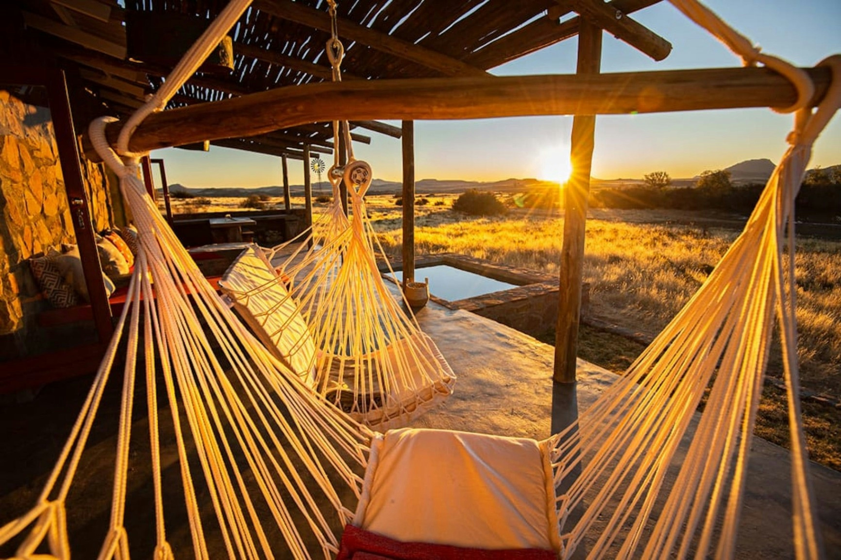 Karoo Ridge Eco-Lodges Hammocks