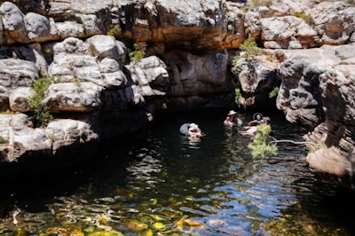 GlenDonald River Cottage Rockpools