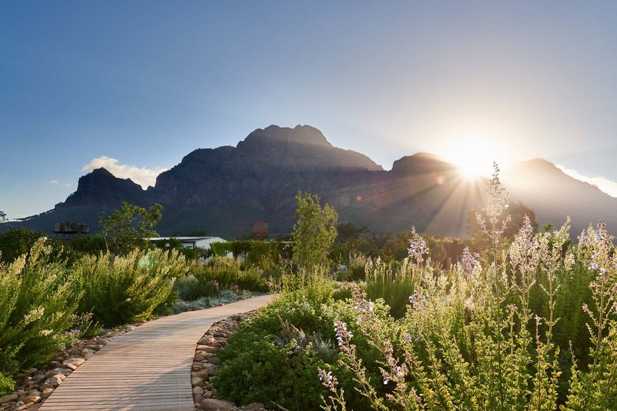 Boschendal Cow Shed Cottage Setting