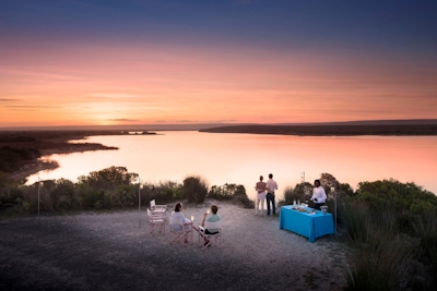 Morukuru Beach Lodge Sundowners