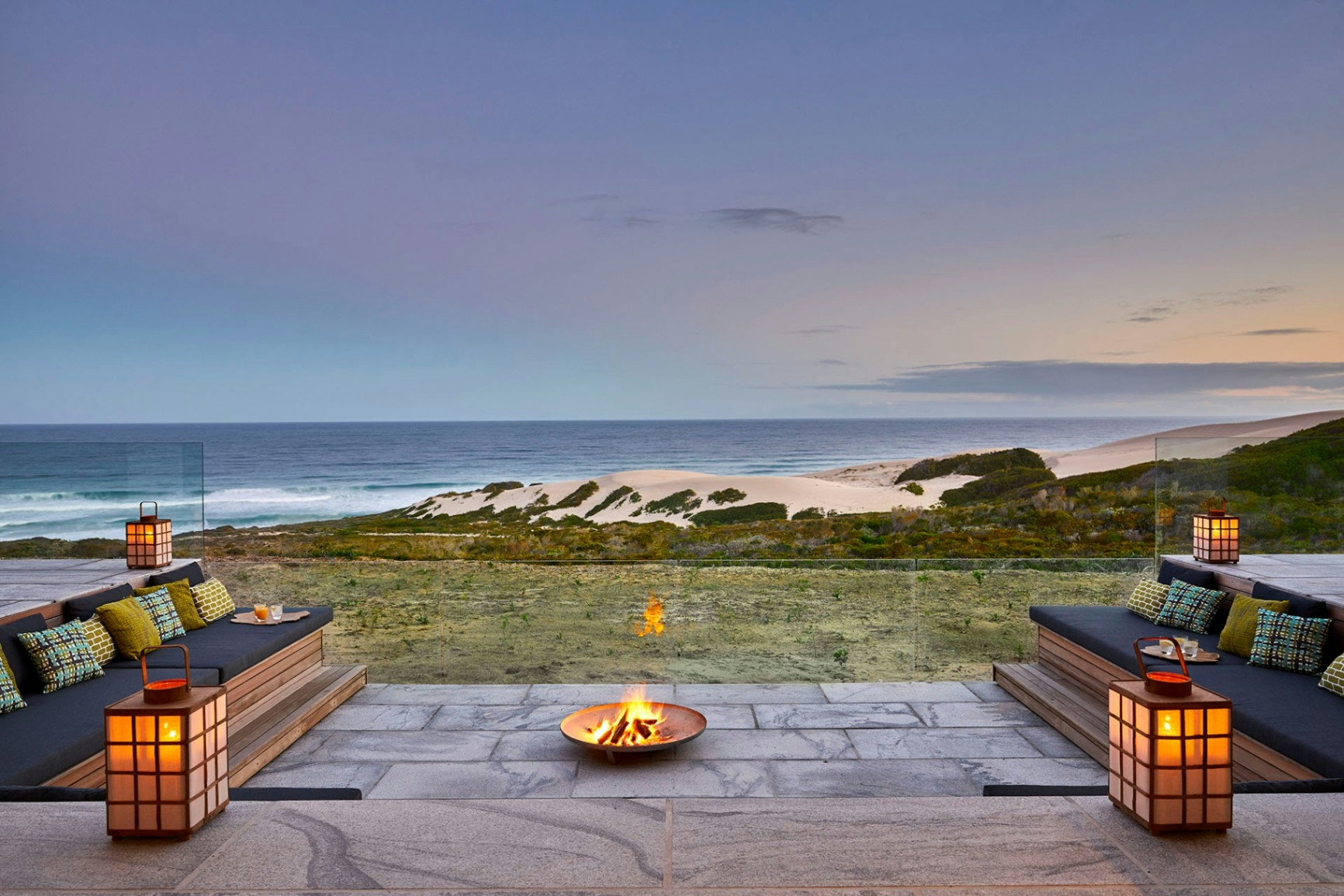 Morukuru Beach Lodge Firepit