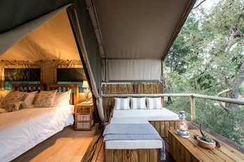 Rukiya Safari Camp Suite Patio