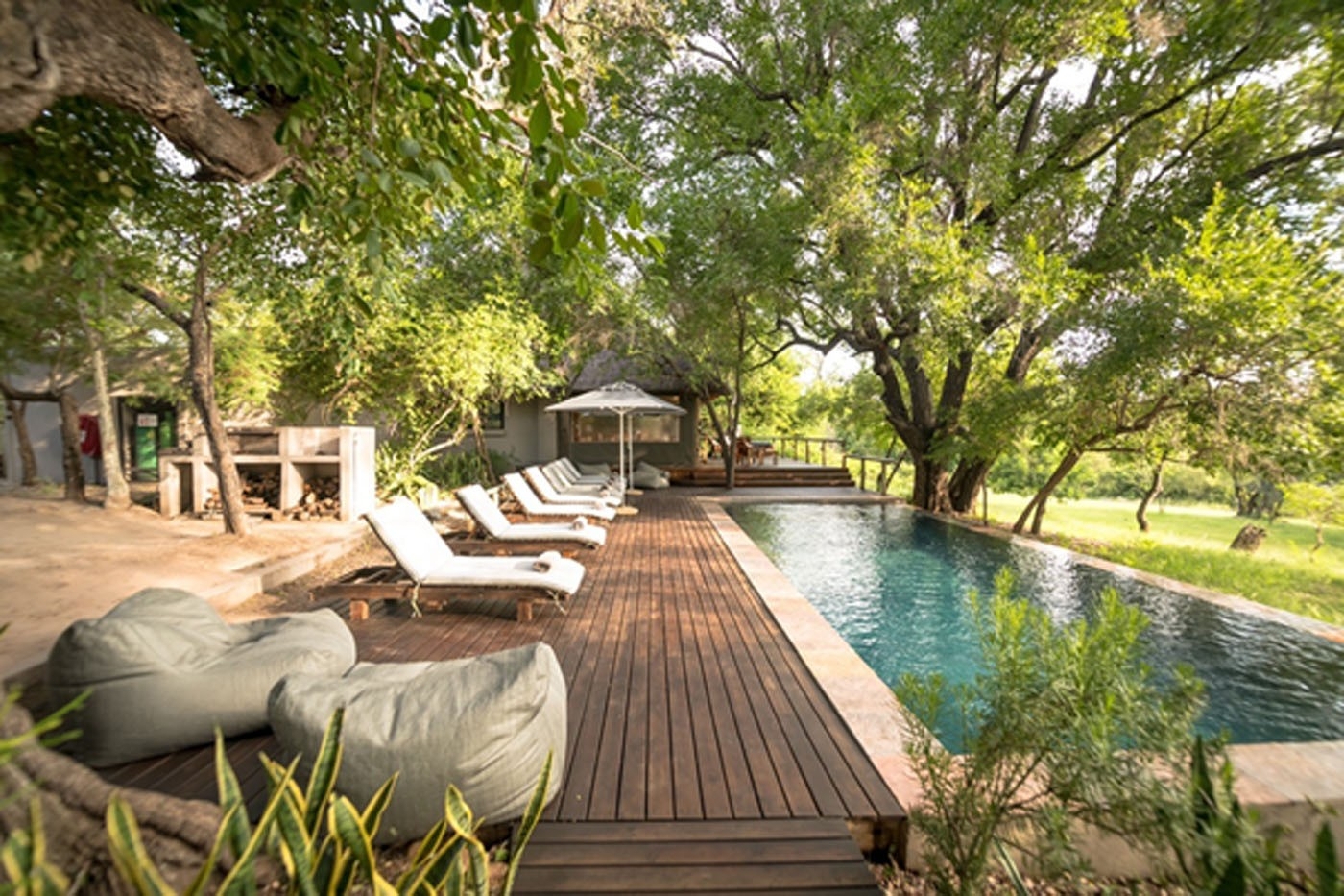 Rukiya Safari Camp Swimming Pool Deck