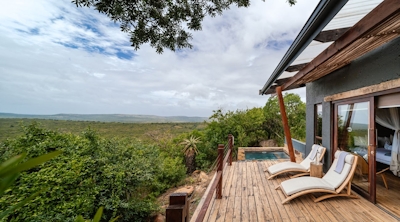 Rhino Ridge Safari Lodge Villa Deck