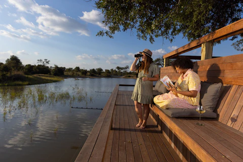 Simbavati Waterside Deck