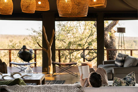 Simbavati Hilltop Lodge Lounge