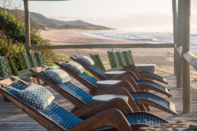 Thonga Beach Lodge Sun Loungers