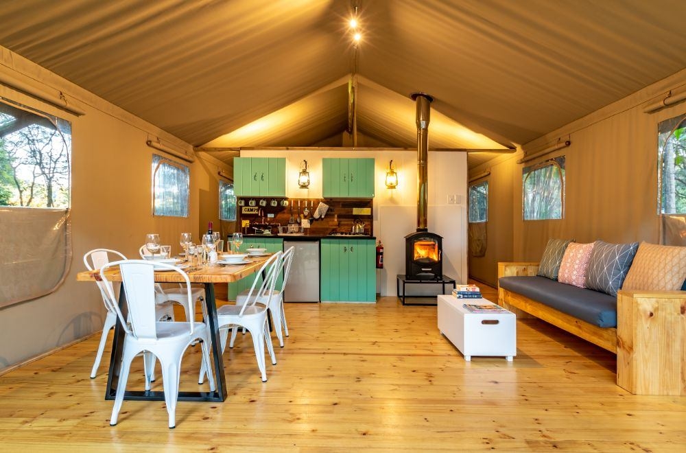 AfriCamps Waterberg Tent Interior