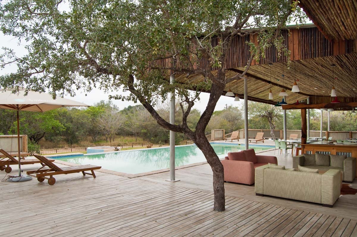 Kruger Safari Lodge Pool Deck