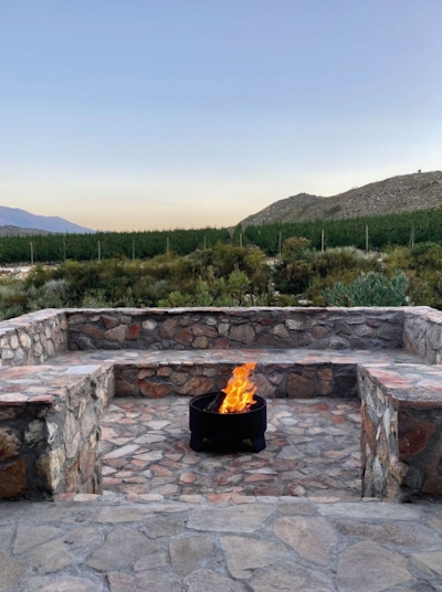 GlenDonald Orchard Cottage Firepit