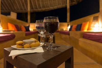 Nuarro Lodge Drinks and Snacks