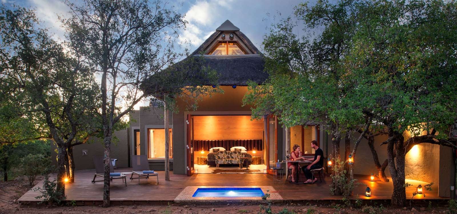 Lush Private Game Lodge Suite