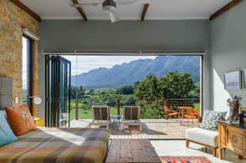 Tulbagh Mountain Bungalow Bedroom View